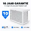 DECOCLIM - Airco omkasting - ALU - (RAL9010) Wit - M