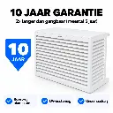 DECOCLIM - Airco omkasting - ALU - (RAL9010) Wit - L