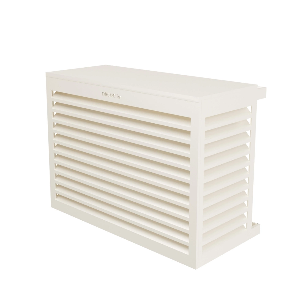 DECOCLIM - Airco omkasting - ALU - (RAL9001) Crèmewit - S