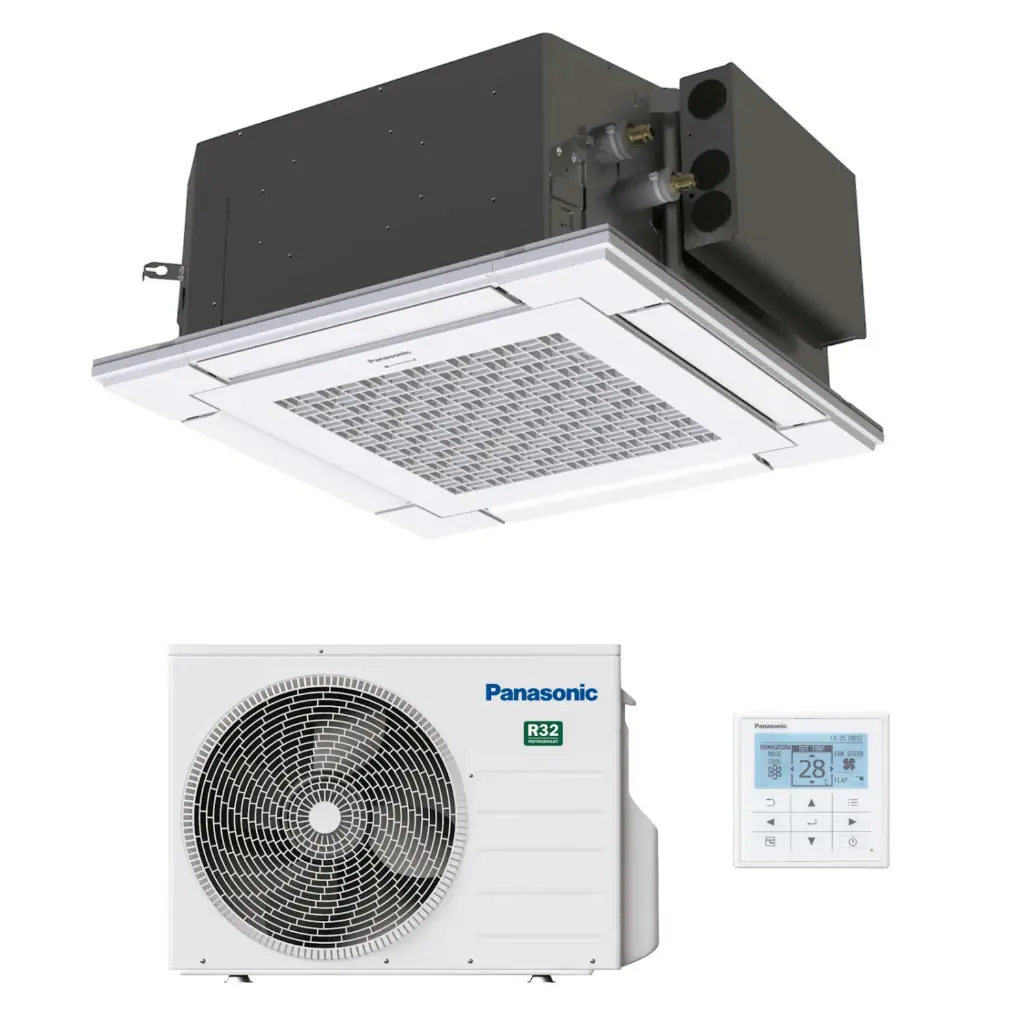 Panasonic - Standaard cassette unit 60x60 5,0 kW KIT
