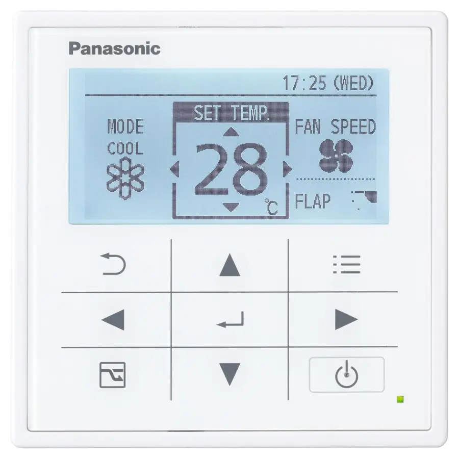 Panasonic - Touch screen bediening