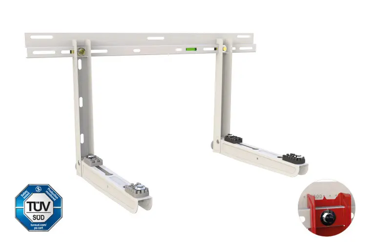 Tecnosystemi - muursteun Giotto met inox bouten tot 160 kg