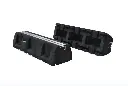 Tecnosystemi - Rubberen opstelbalk 60cm (set van 2st)