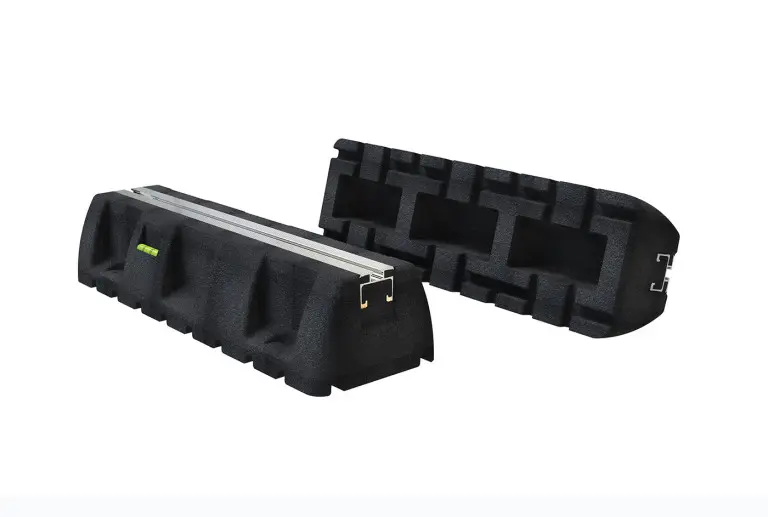 Tecnosystemi - trillingsdempende rubberen opstelbalken 100cm (set van 2st)