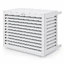 DECOCLIM - Airco omkasting - ALU - (RAL9010) Wit - M