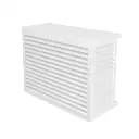 DECOCLIM - Airco omkasting - ALU - Wit - M