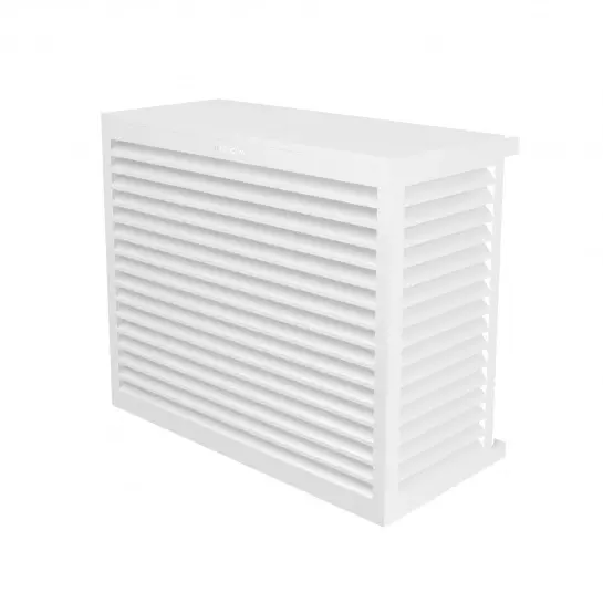 DECOCLIM - Airco omkasting - ALU - (RAL9010) Wit - L
