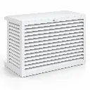 DECOCLIM - Airco omkasting - ALU - (RAL9010) Wit - L
