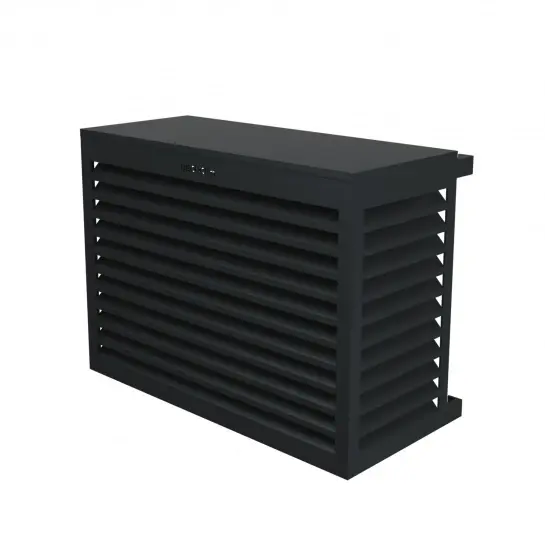 DECOCLIM - Airco omkasting - ALU - (RAL7016) Antraciet - S