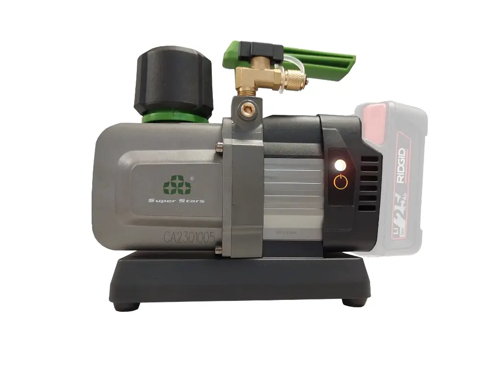 Super Stars - Accu Vacuum Pomp 70 Liter. 2 Traps pomp zonder accu's. (body)