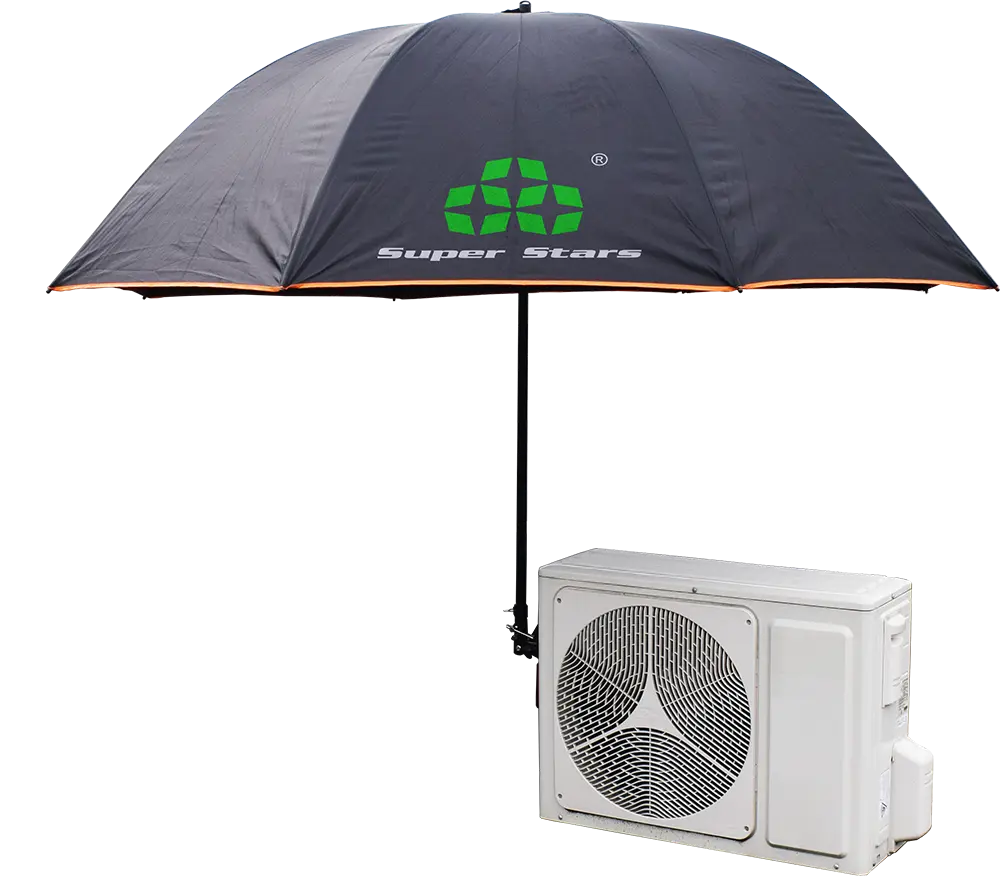 Super Stars - paraplu/zonnescherm met sterke magneet en instelbare hoek (nw model)