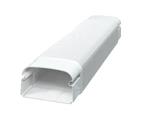 [CN001271] Tecnosystemi - Optima flexibele verbinding MF75 zuiverwit RAL 9010 (zakje 5 stuks)