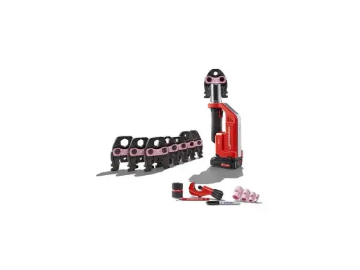 [CN001408] Rothenberger - persmachineset Romax Compact incl. 8 persbekken