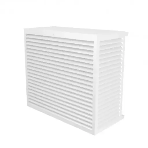 [CN001417] DECOCLIM - Airco omkasting - ALU - (RAL9010) Wit - XL