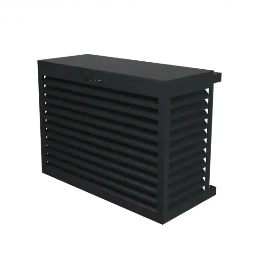 [CN001418] DECOCLIM - Airco omkasting - ALU - Antraciet - S