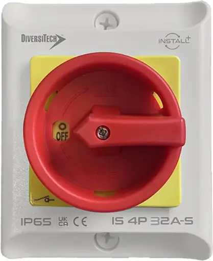 [CN001493] Werkschakelaar 4P/63A IP65