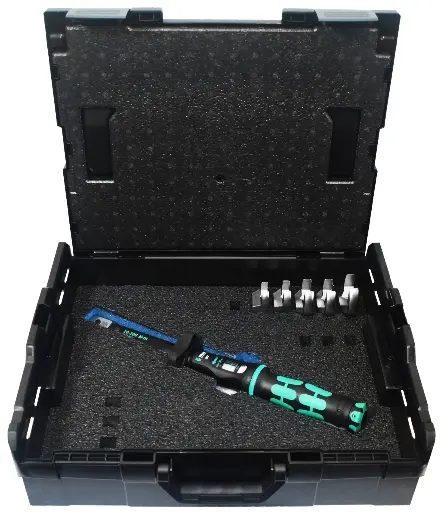 [CN001544] Super Stars - Momentsleutelset met Wera X7 sleutel 10-100NM + insteekbekken