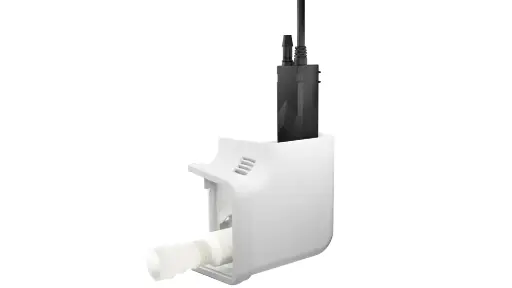 [CN001594] Refco - VAMP-CK condenswaterpomp met hoekstuk geïntegreerd reservoir en optische niveausensor (22L/u)