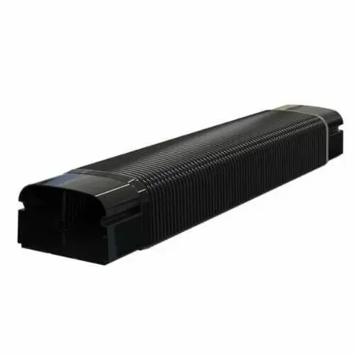 [CN001605] Tecnosystemi - Optima flexibele verbinding MF102 zwart RAL 9005 (zakje 3 stuks)